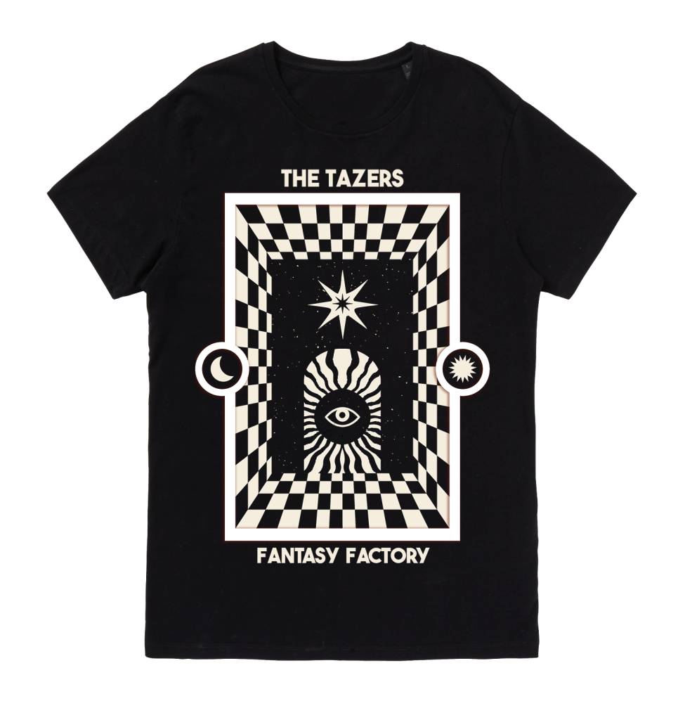 Fantasy Factory Tee (Black) &mdash; The Tazers